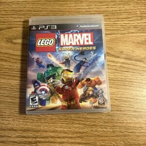 LEGO Marvel Super‎ Heroes Sony PlayStation 3 PS3 Game